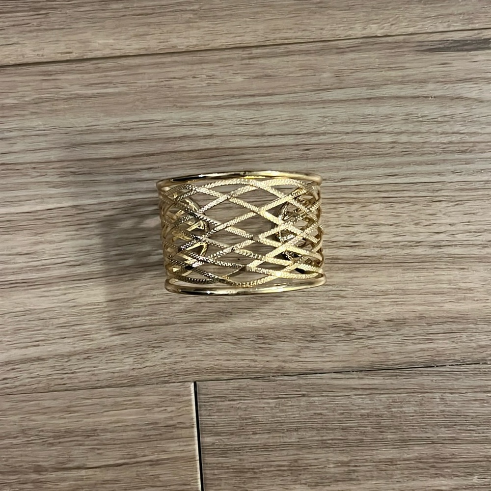 Gold Cuff Bracelet